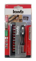 Kwb Handy Bit-Box 12 Teilig Industrial Steel Ph, Pz Und Torx Torxbits Set