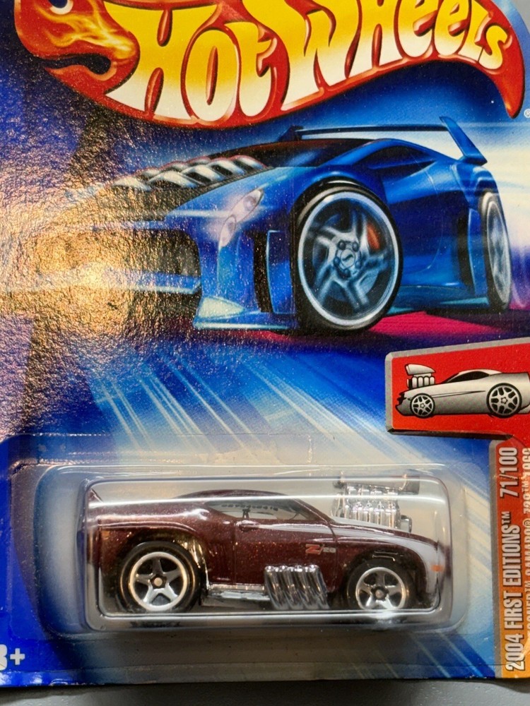 Hot Wheels 2004 First Editions Tooned Camaro Z28 1969