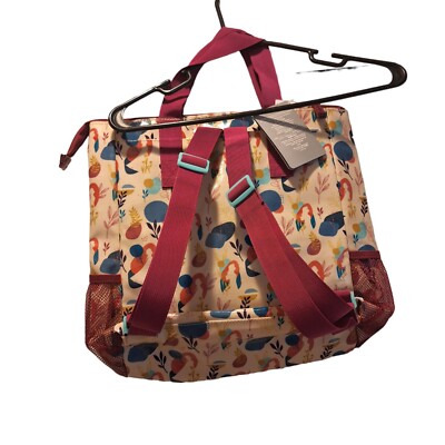 Disney Parks Frozen 2 ELSA AND ANNA Floral Backpack - NEW | eBay display picture 1