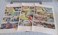 Lot of 3 Star Trek by Sherman DiVono & Ron Harris, Sunday comic Strips 1982