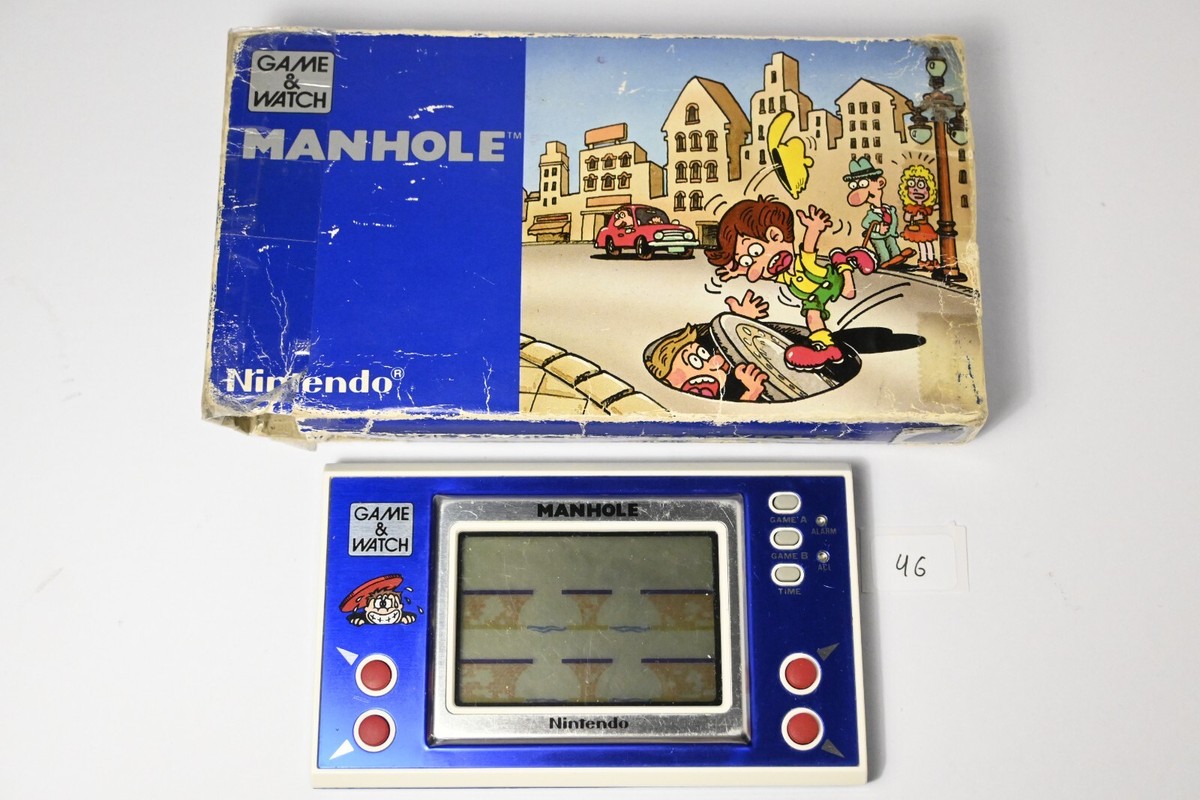 Vintage Boxed Nintendo Game And Watch Manhole Game 1983 | eBay