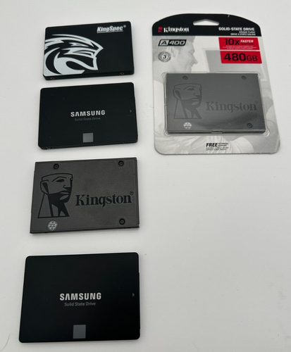 Lot of 5 used and new SSDs | eBay