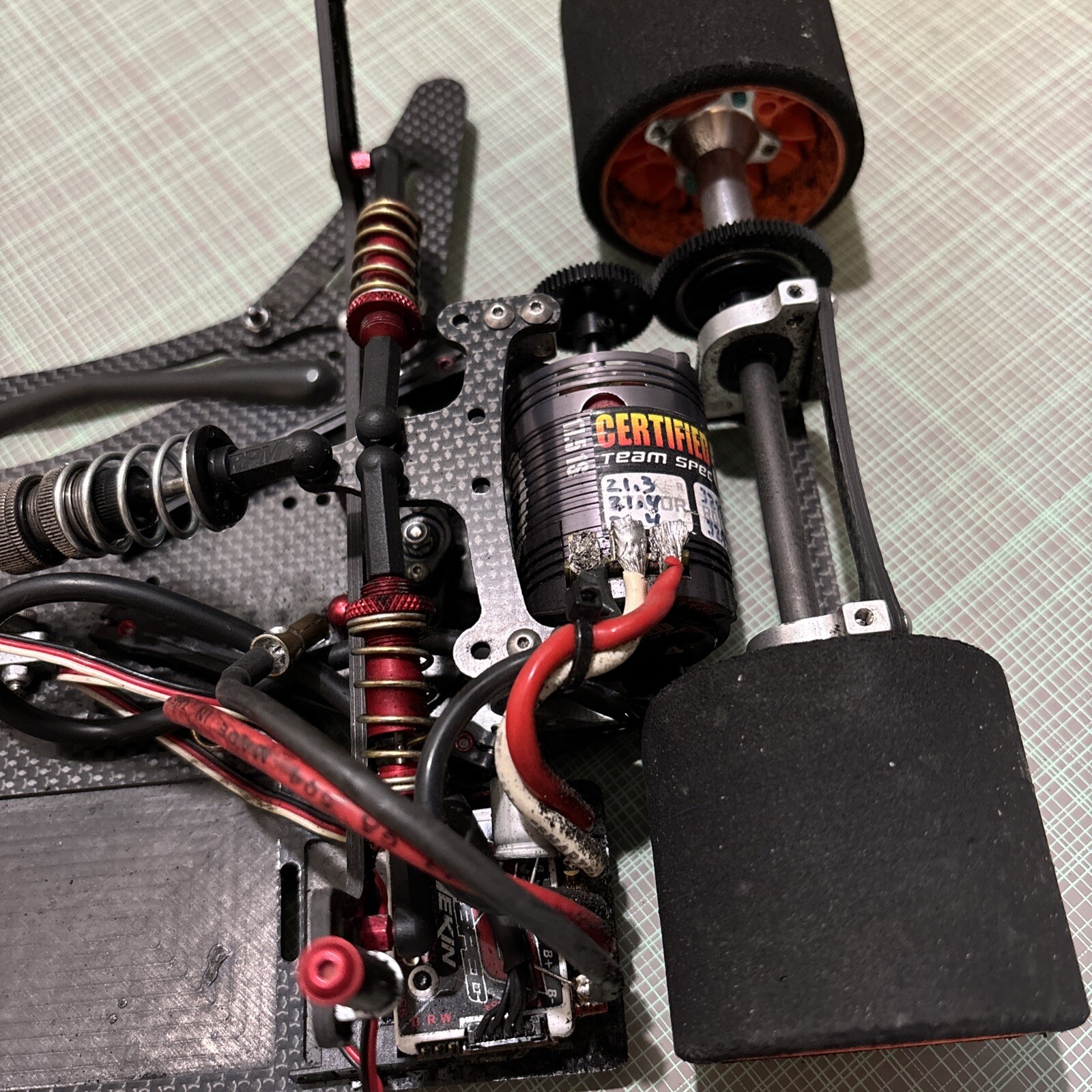 Hyperdrive Oval Chassis, Hyperdrive Pro 4, 1/10 RC Oval Racer, 1/10