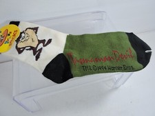 Looney Tunes socks size 9-11 Tasmanian Devil 1994 warner bros