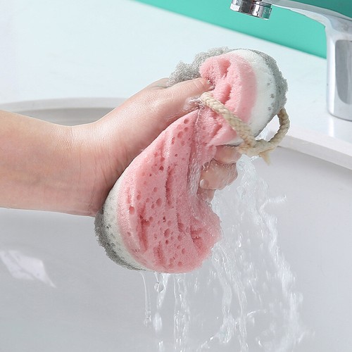 Spugna Da Bagno Esfoliante Per Cellule Morte Della Pelle Rimuovi Spazzola & - Bild 13 von 20