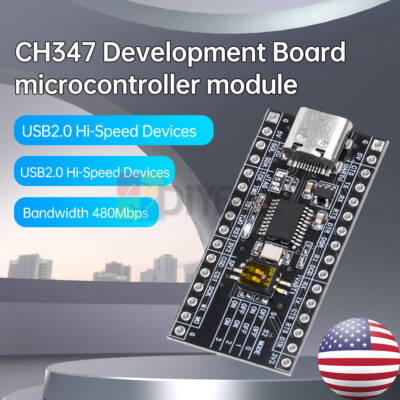 Type-C CH347 Development Board High Speed USB to UART/I2C/SPI/JTAG/GPIO US