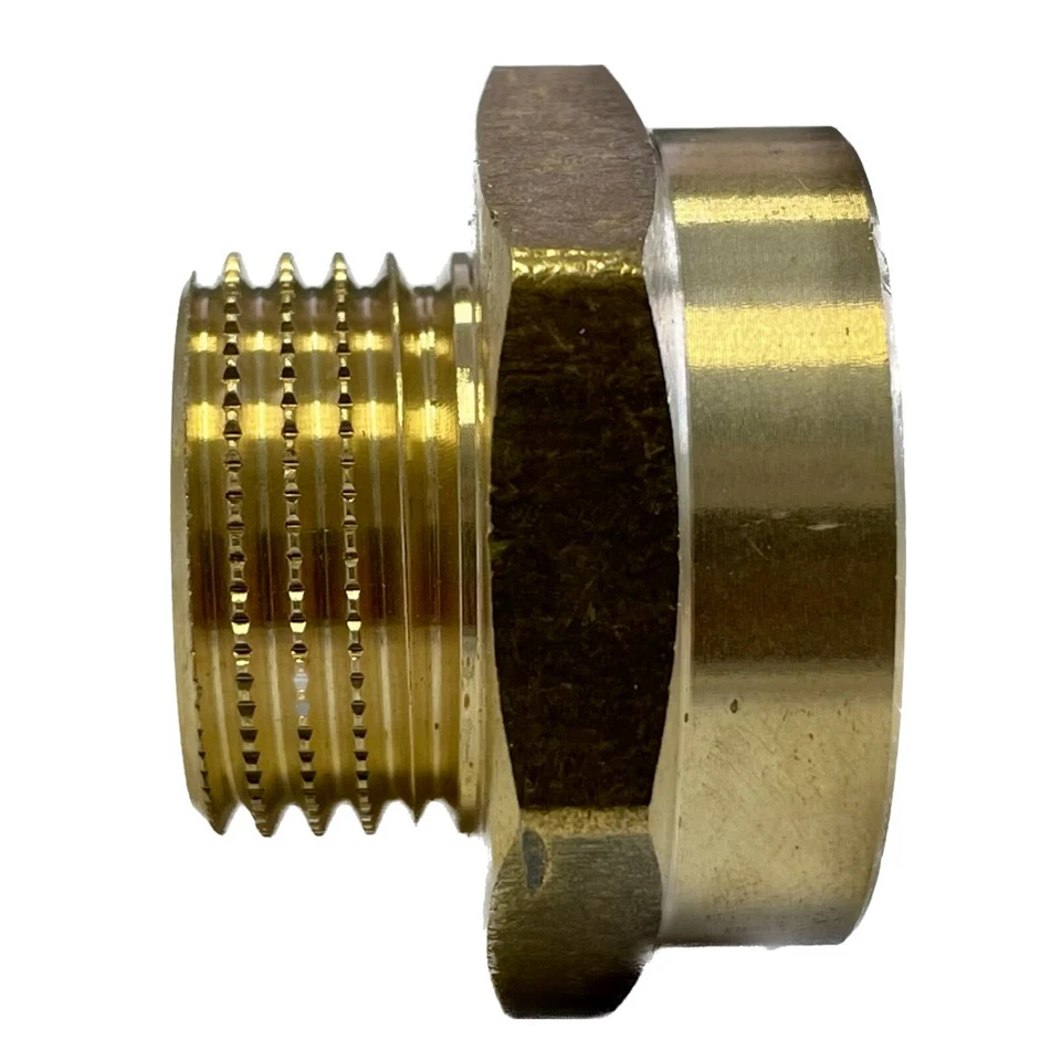 Reduzierung Messing Fittings IG auf AG Reduzierstück Redstück Reduktion Nippel - Bild 4 von 4