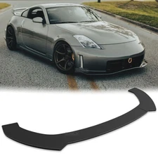 Car Front Bumper Lip Spoiler Splitter Chin Body Kit Glossy For Nissan 350Z 370Z