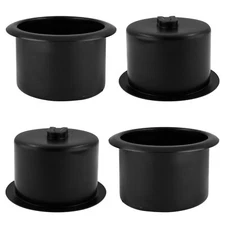 4 Pcs Recliner Handles Diameter 86mm Plastic Cup Holder Replacement Insert