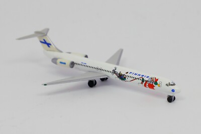 Herpa 1:500 Finnair McDonnell Dougglas DC-9-82 (MD-82) ''Santa Claus Lackierung''