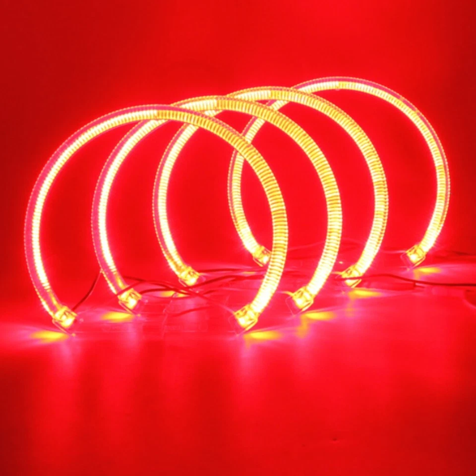 4 шт кристаллов DTM Angel Eyes кольца-гало для BMW E46/E39/E36/E38 галогенные ксеноновые - Изображение 3 из 4