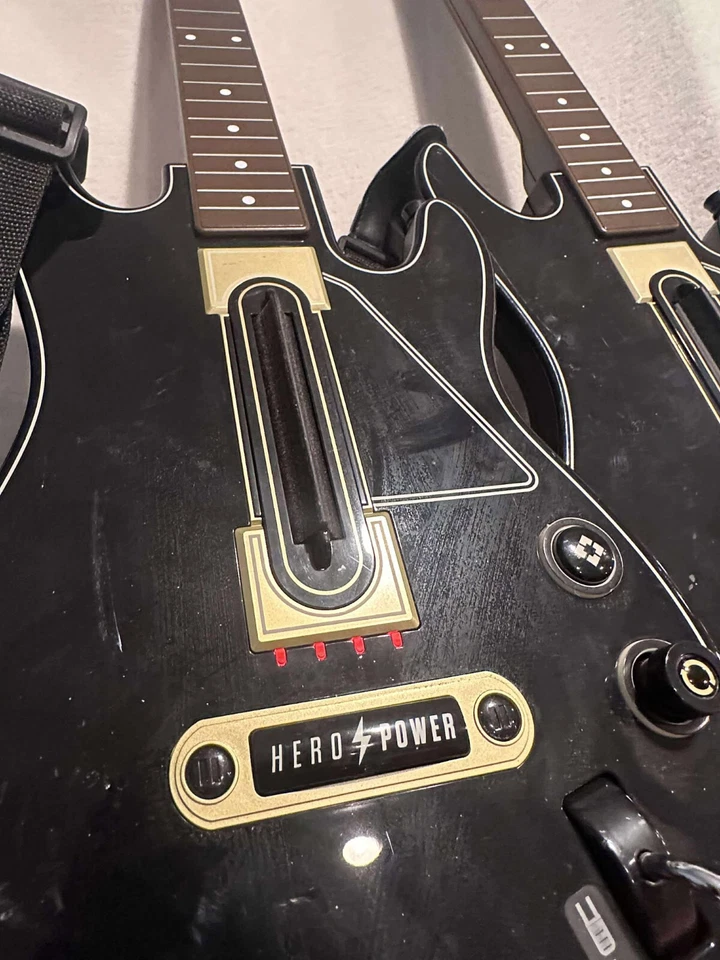 Activision Guitar Hero Black Wireless Controller Nintendo Wii | Tested Pre-Owned - Image 4 of 4