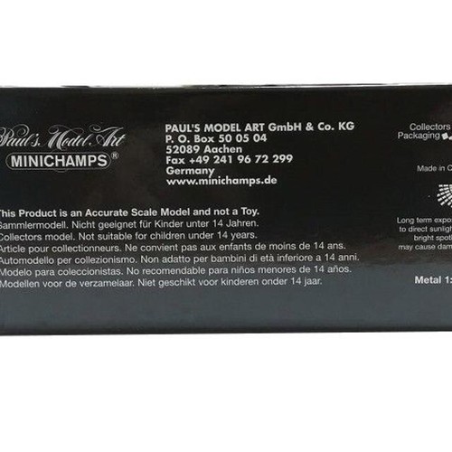 1/43 Kyosho Minichamps Mercedes Benz SL Class 2007 Silver Unused 400036130 - Picture 4 of 4