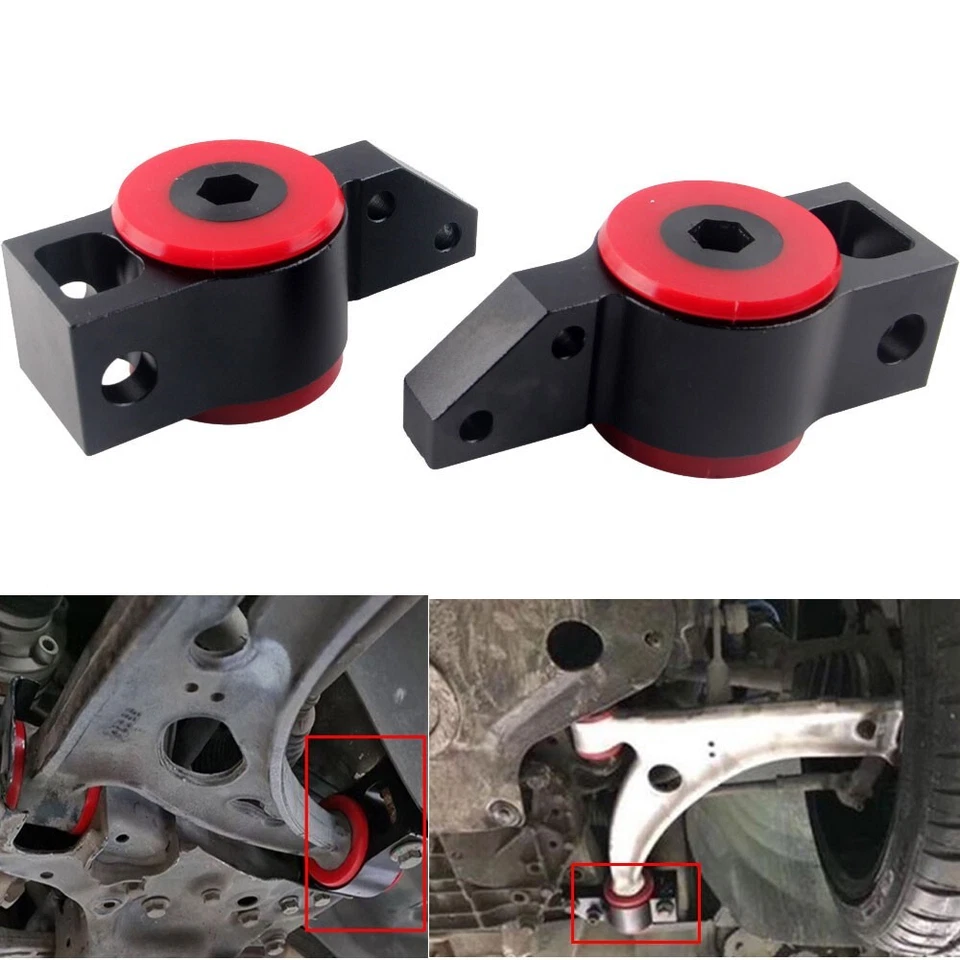Suporte de braço de controle inferior dianteiro + bucha para VW Golf Jetta Beetle Eos Audi A3 - Imagem 3 de 4