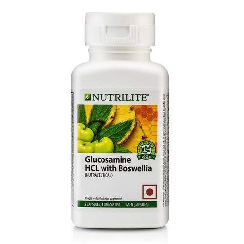 Amway - ルイしゅけ Amway NUTRILITE Glucosamine HCL with Boswellia pack of 120