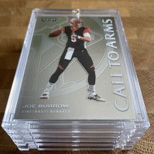 Joe Burrow PANINI CALL TO ARMS 2020 RC CINCINNATI FOOTBALL INVESTMENT CARD Mint!