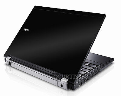 Black Vinyl Lid Skin Cover Decal Fits Dell Latitude E4310 Laptop Ebay