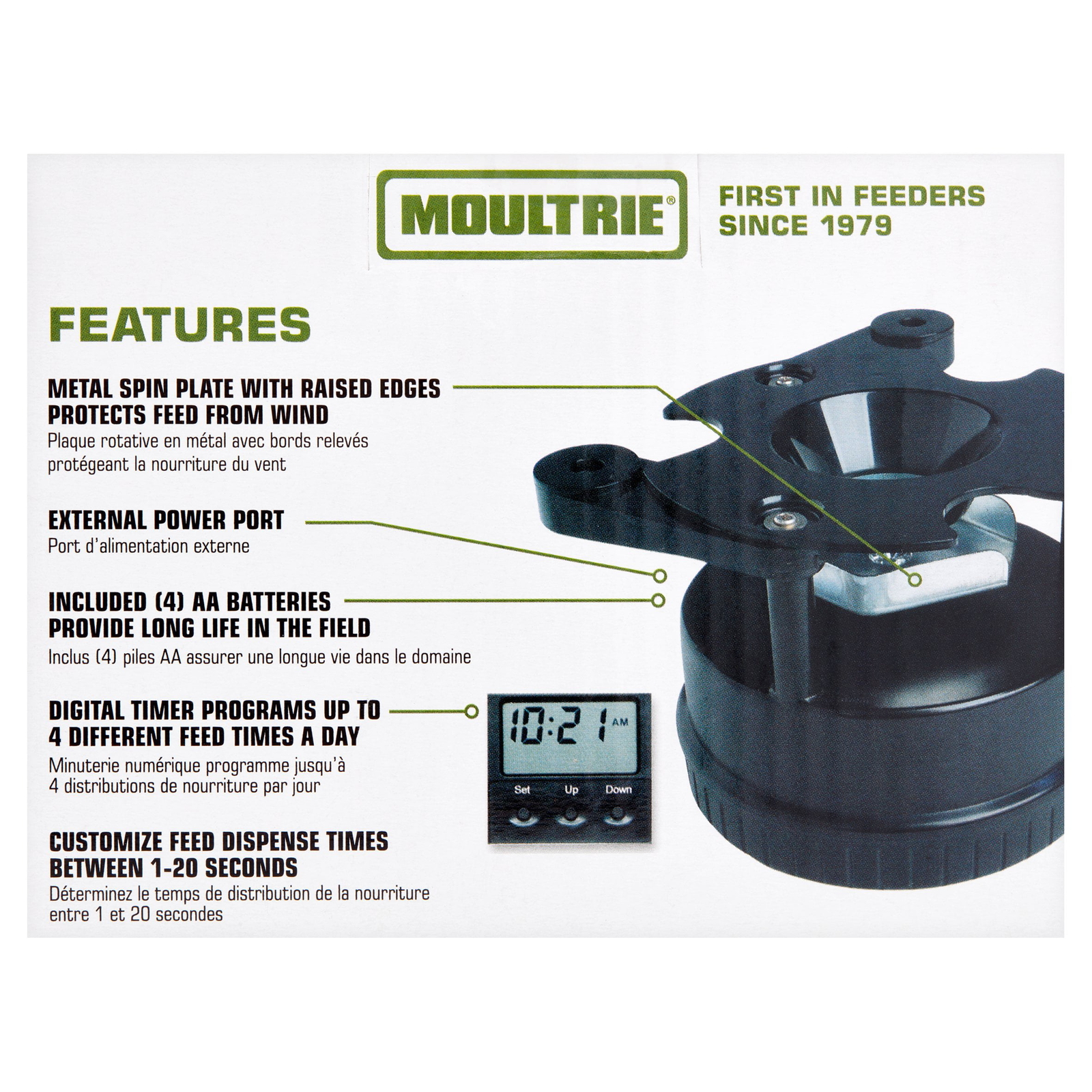 NEW Moultrie Feeder All In One Progammable Timer Kit Attachment for