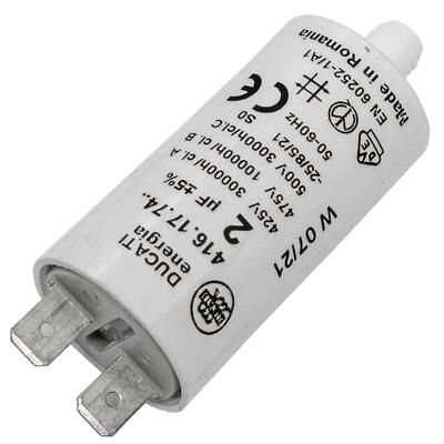 Condensatore di avviamento Condensatore del motore 70µF 420V 60x145mm