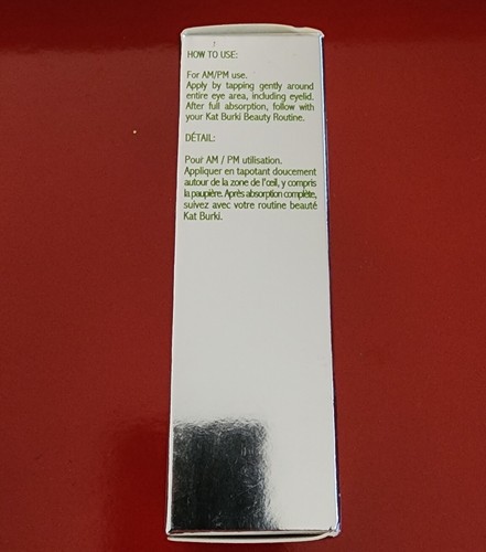 Kat Buki Rose Hip Intense Recovery Eye Serum Full Size 15 ml/.5 oz NEW IN BOX - Picture 4 of 5