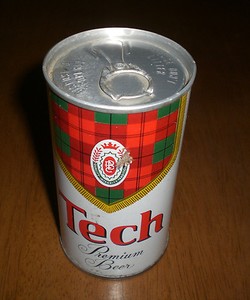 Tech Premium Pilsener Beer Can Vintage Ebay