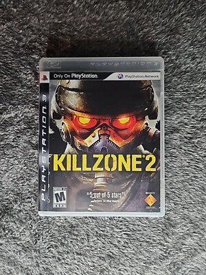 Killzone 2 (PS3 PlayStation 3, 2008) Complete w Manual CIB Black Label Kill Zone