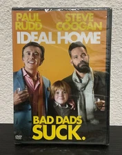💥 Ideal Home (DVD, 2018) PAUL RUDD STEVE COOGAN🆕👌