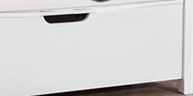 Truhenbank Sitzbank weiß Sitzkissen viel Stauraum Kinderzimmer Flur Garderobe - Bild 3 von 3