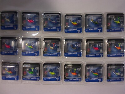 Clam TIKKA FLASH ice fishing jig 1/16 oz #18 choose color NIP