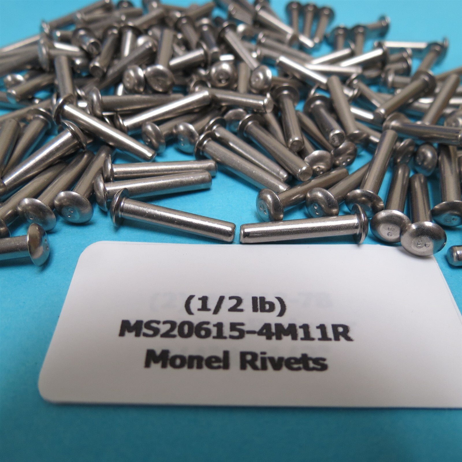 Ms20615 Form.pdf MS20615-4M11R MONEL Solid Rivet Universal Head Aircraft Aerospace Lot 1 ...
