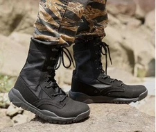 Men's Army Tactical Boots Military Combat Climbing Hiking Desert SWAT Work Shoes