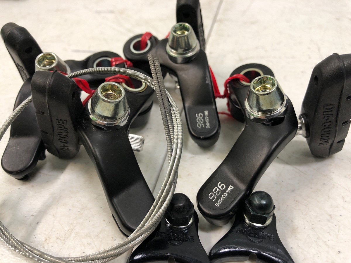 Dia-Compe 986 Black Cantilever Front & Rear Brakes