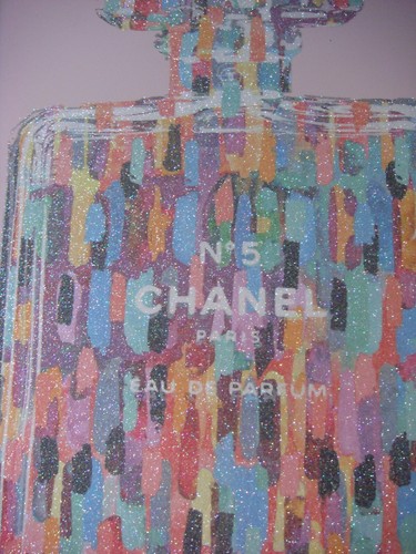 Chanel Inspired Art Poster Framed 14" X 18" - Picture 2 of 4