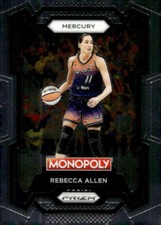 Rebecca Allen 2024 Panini WNBA Prizm Monopoly Base #18 Basketball ID:126204