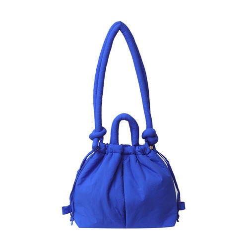 Soft Nylon Padded Tote Bag Dual-purpose Drawstring Backpack Workout - Picture 17 of 18