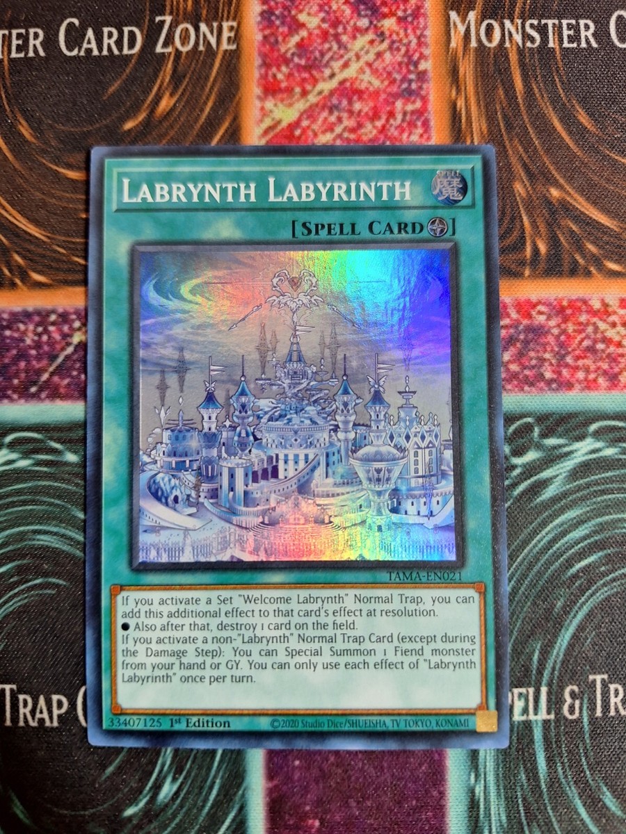 Yu-Gi-Oh! TCG Labrynth Labyrinth TAMA-EN021 Super Rare 1st Edition NM