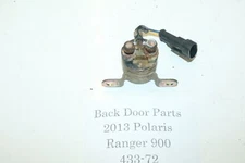 2013 Polaris Ranger 900 4x4 Eps Browning Edition Solenoid Starter Relay Starting