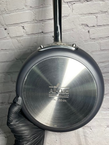 All-Clad Black Hard Anodized Nonstick 3 pc. Fry Pan Cookware Set 8/10/12 in. - Picture 11 of 13