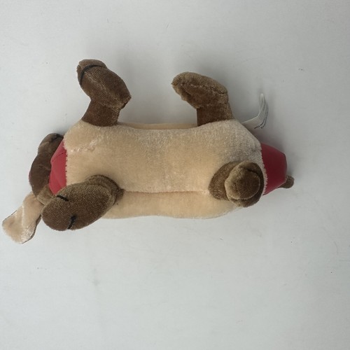 Plush DACHSHUND Weiner Dog as HOT DOG Wonder Toy Co 2007 7” - Picture 9 of 12
