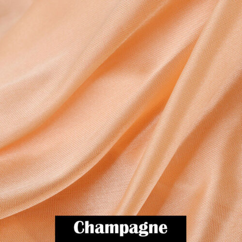 Satin Nasslook Stoff Einfach Kleid Material Polyester Heimschmuck Hochzeitsvorhang - Bild 8 von 38