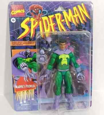 Marvel Legends SPIDER-MAN ANIMATED RETRO PROWLER 6'' Figure Walmart Spider-Verse
