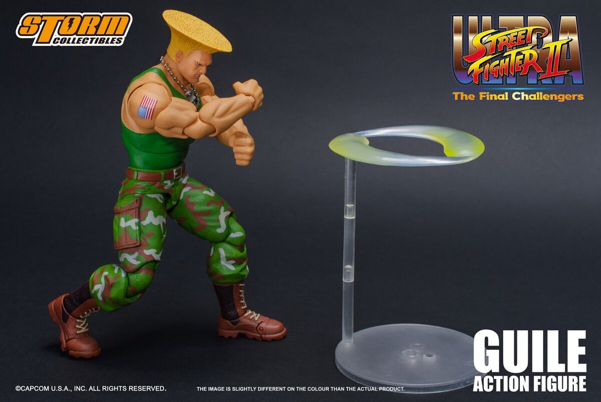 FIGURA COLECCIÓN STREET FIGHTER. GUILE em segunda mão durante 12