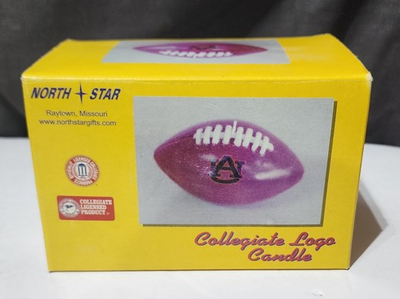 #ad Vintage North Star University of Washington Huskies Football Candle w Box UW $100.00