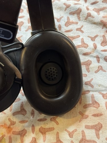 Cuffie Vintage Sony HS-75 Attacco Cuffie Aviazione Radio Comunicazioni - Foto 10 di 10