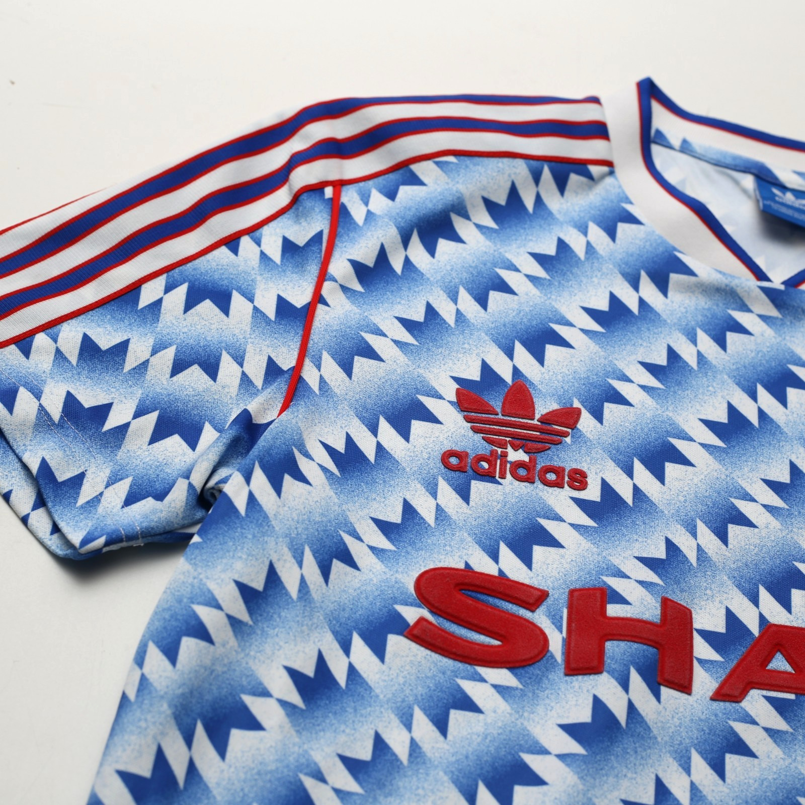 1990/92 Manchester United Retro adidas Originals Away Football Shirt (S/M) thumbnail 9