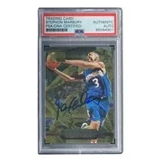 Stephon Marbury Signed 1997 Fleer #9 Timberwolves Rookie Card PSA/DNA - Image 3 of 4