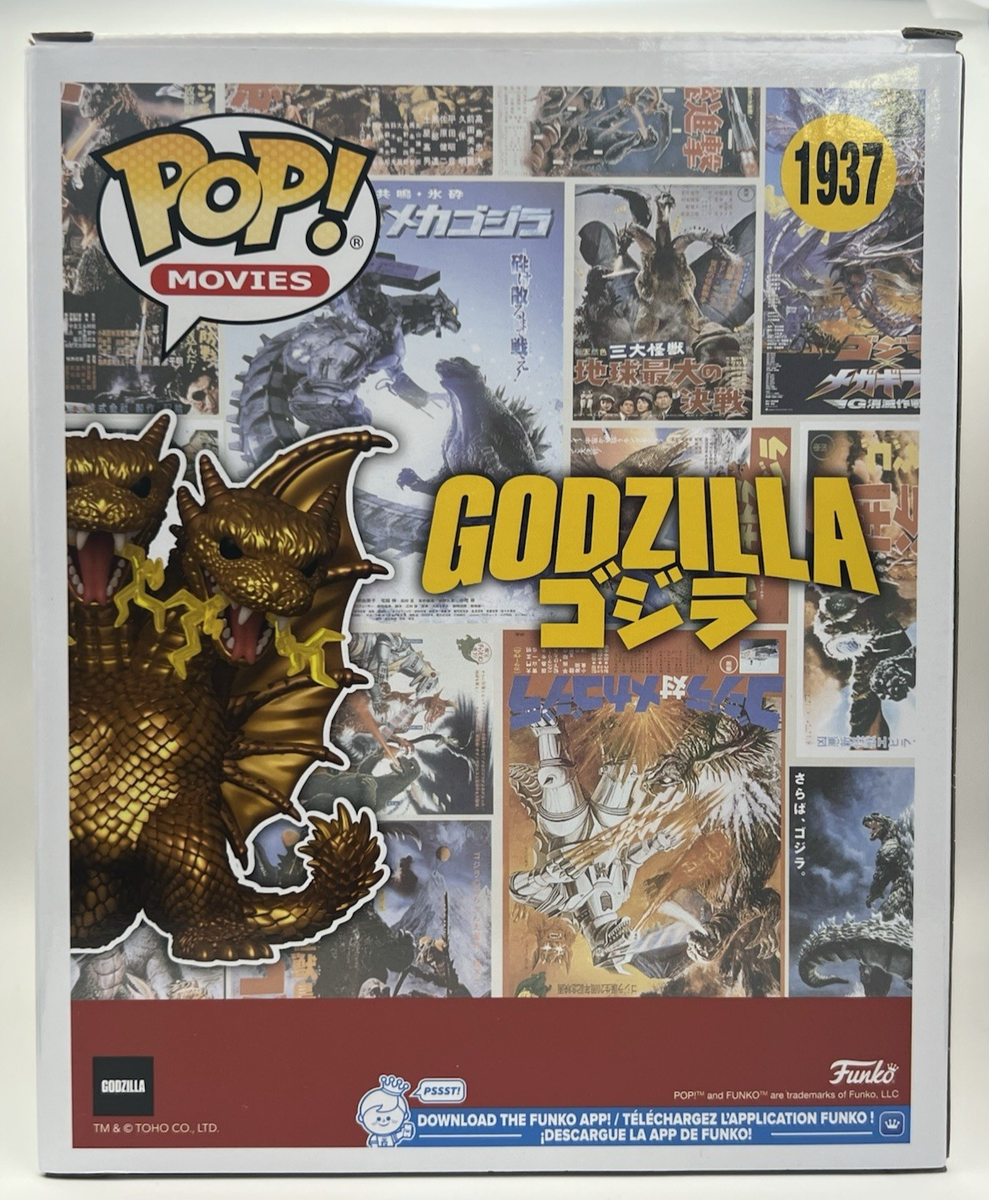 Funko Pop! Electric King Ghidorah #1937 Godzilla Exclusive Vinyl