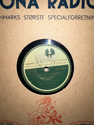 78RPM VINYL TONO BROR KALLES KAPEL Under De Lysegørnne Lindetræer M11251 Denmark - Picture 3 of 14