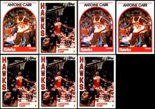 Antoine Carr Atlanta Hawks (7) Card Lot - Almost Gone – Get Yours Before They...