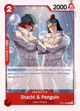 Shachi & Penguin C The Azure Sea's Seven OP14-006 NM